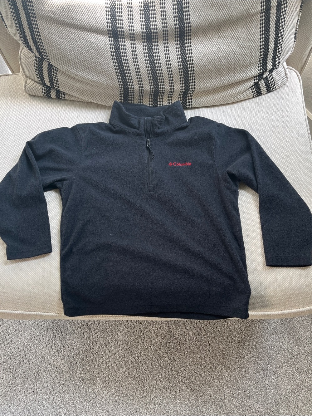 Kids Columbia Fleece Pullover - size 6/7
